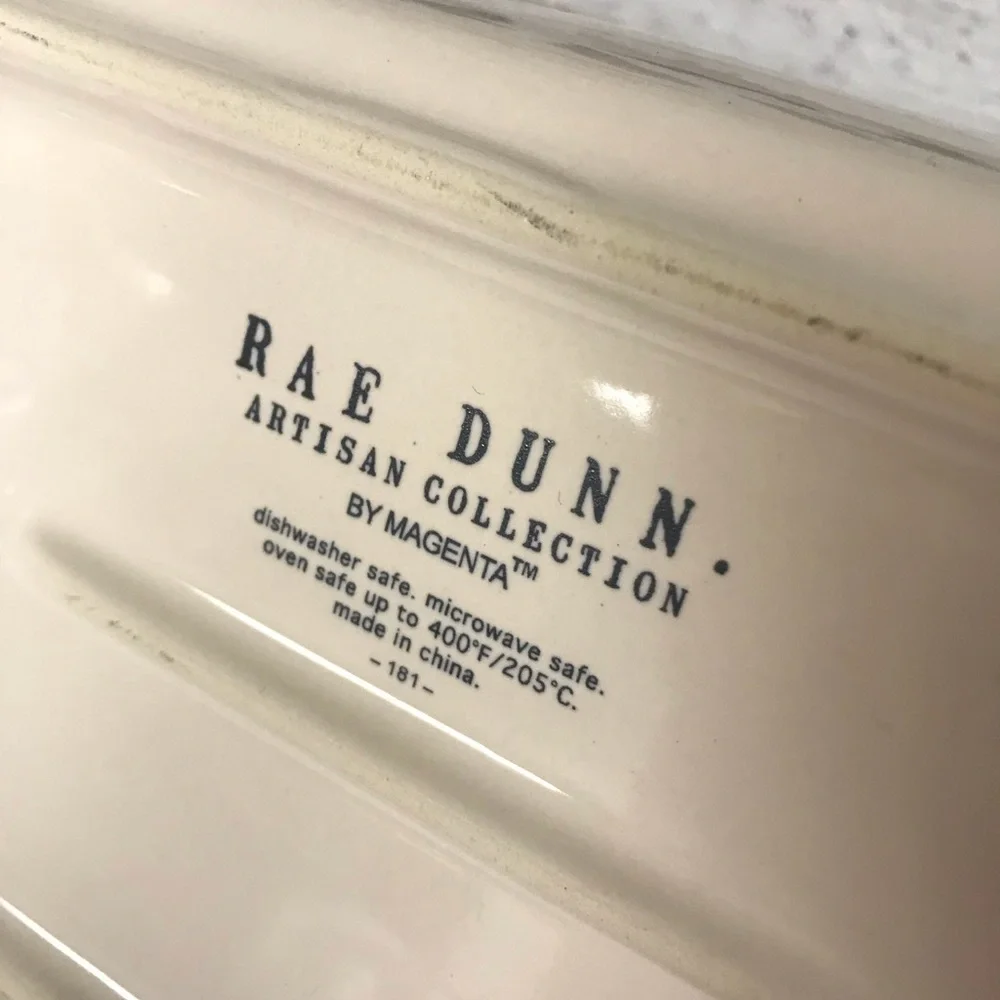 Rae Dunn Ceramic Bread Pan Baking Dish “Gobble”, Fall Kitchen, Thanksgiving